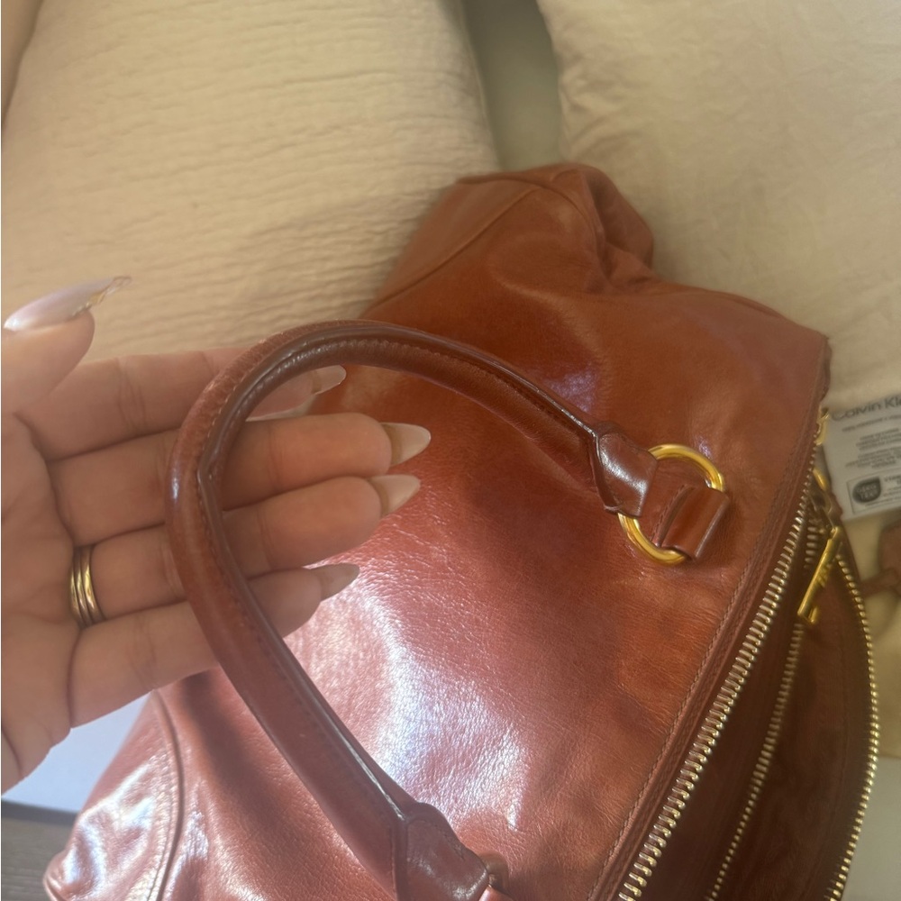 Prada Brown Leather Handbag - Picture 5 of 9